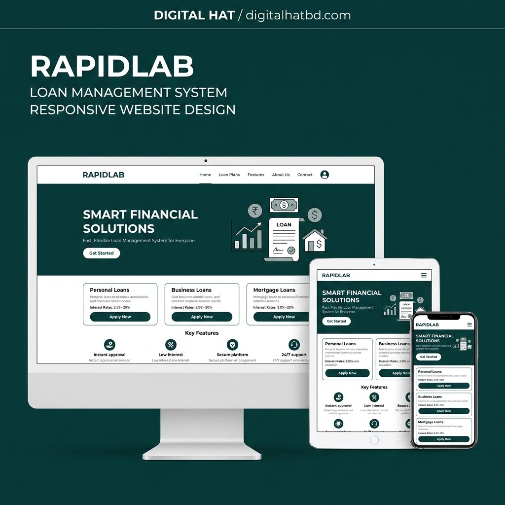 RapidLab - Premium Loan Management System Laravel Script (Full Source Code)