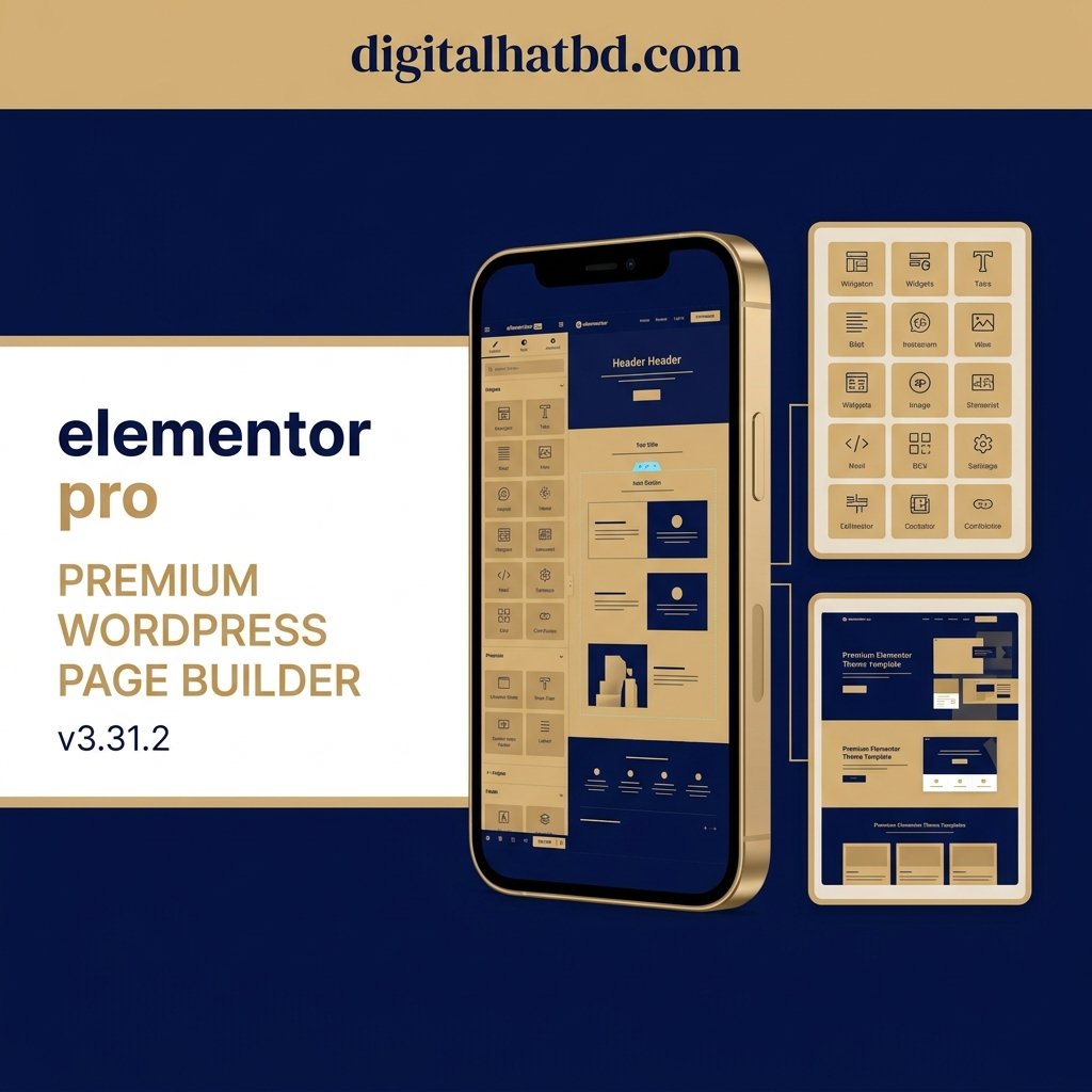 Elementor Pro v3.31.2 - Premium WordPress Page Builder (Unrestricted GPL)