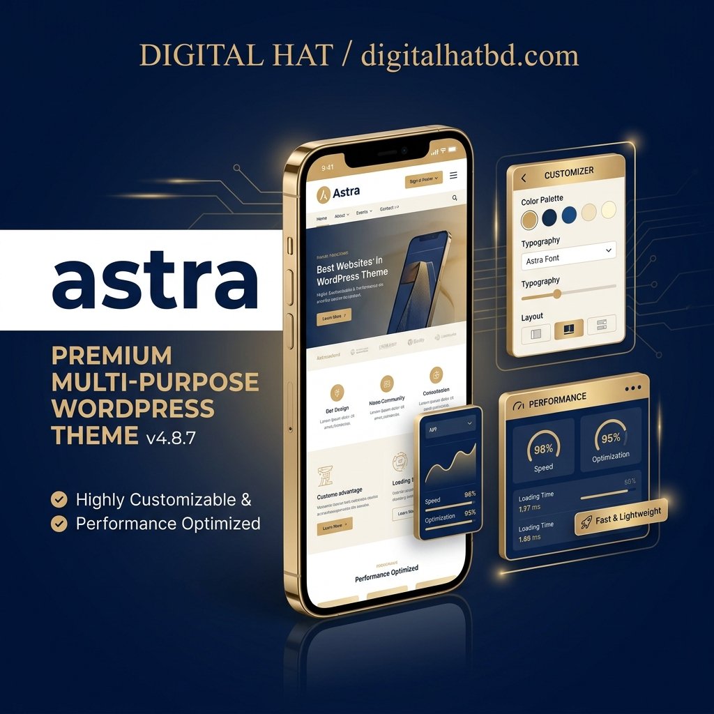 Astra Premium v4.8.7 - Multi-Purpose WordPress Theme (Unrestricted GPL)