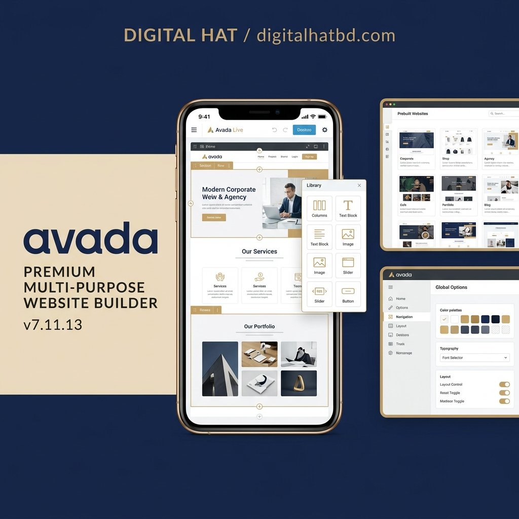 Avada v7.11.13 - Premium Multi-Purpose Website Builder (Unrestricted GPL)