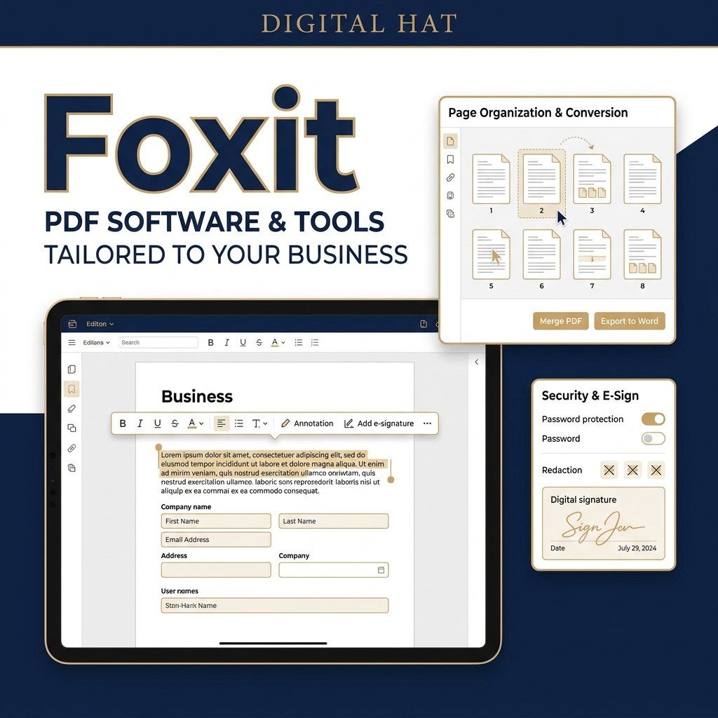 Foxit PDF Software & Tools - Premium Business PDF Editor
