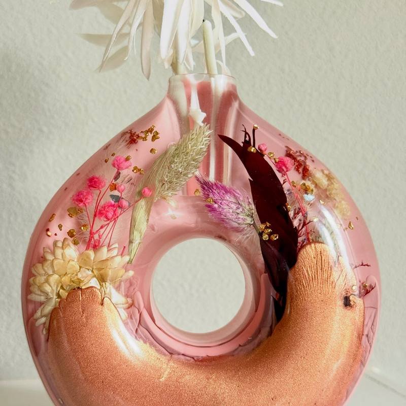 Resin Quran Stand — Ivory Gold