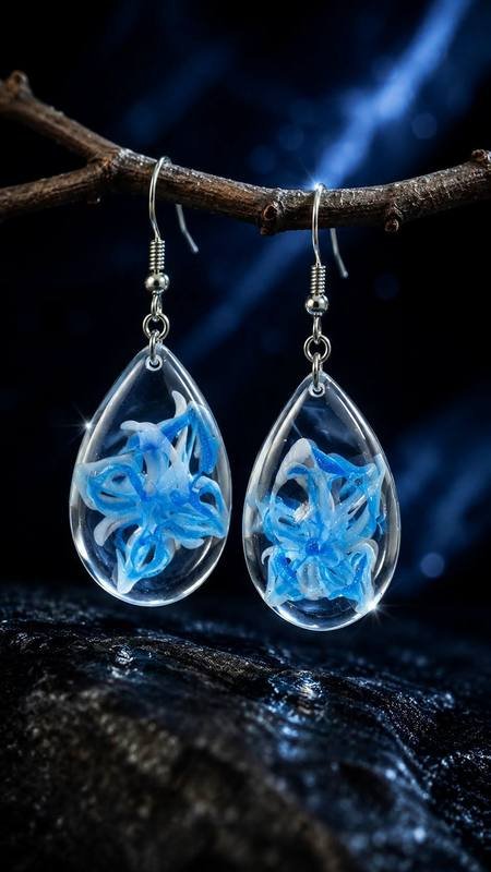 Assorted Floral Gem Earrings